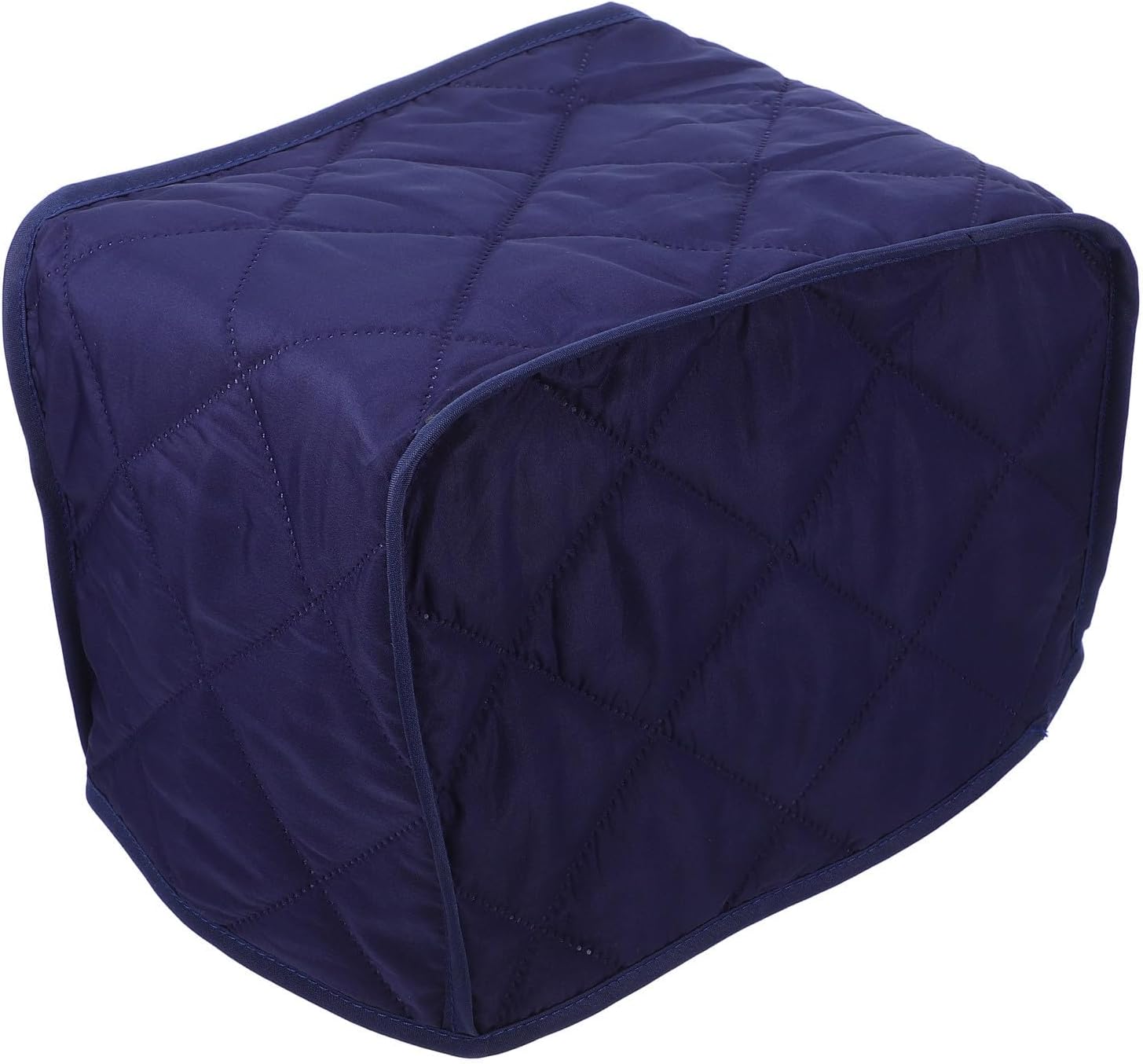 Blue Bread Machine Dust Cover Quilted Polyester Protection