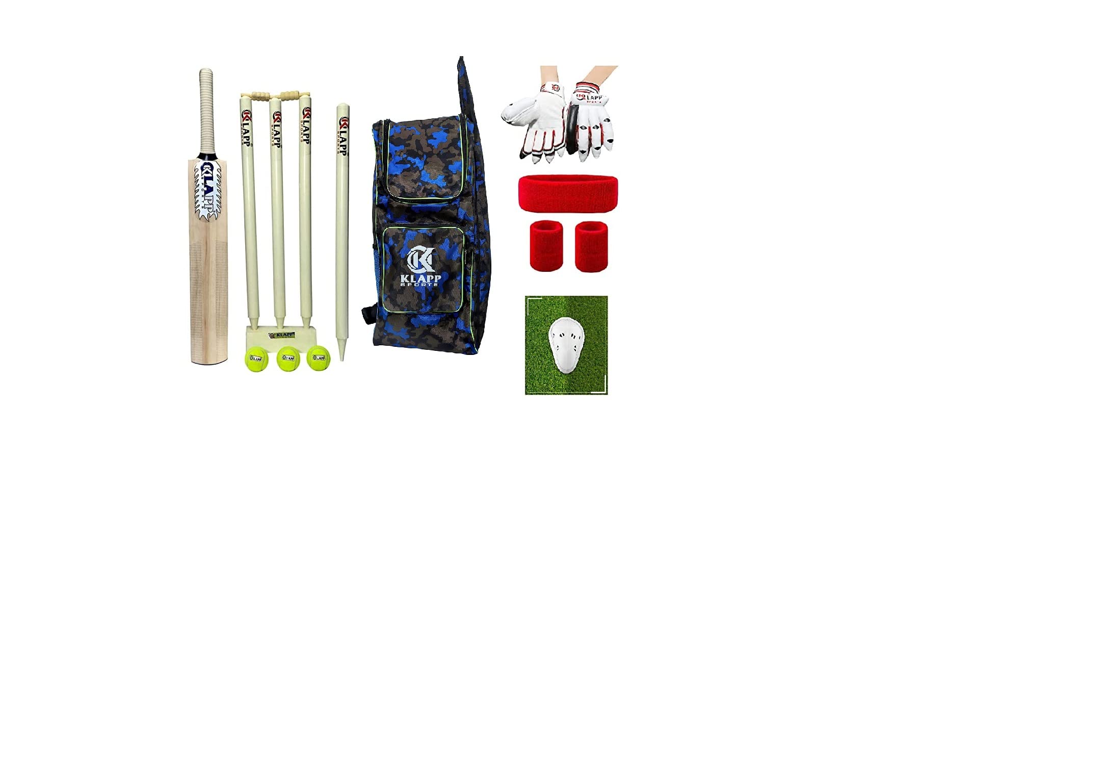 Klapp Unisex Dynamite Cricket Kit for Junior (Size-4)