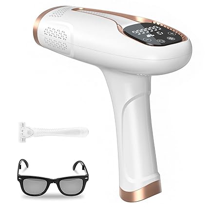 Laser Hair Removal for Women and Man IPL Hair Remover Device Professional Hair Removal For Facial Body At-Home Upgraded to 999,999 Permanent Flashes