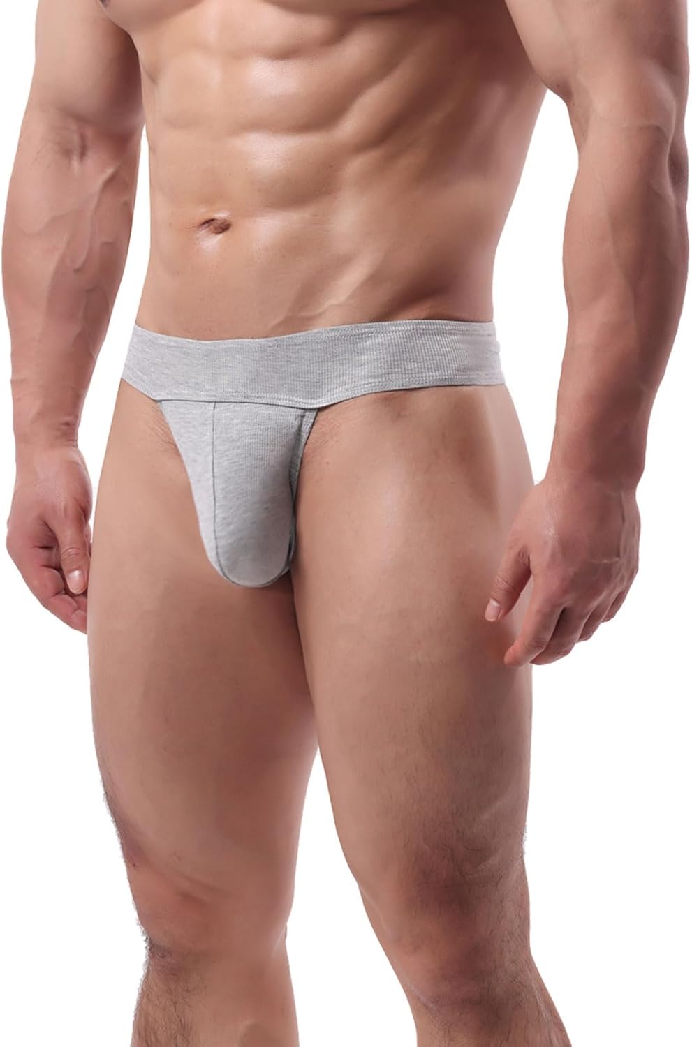 Summer Code Men's Thong Pouch Undewear Low Rise T-Back Under Panties Breathable and Lightweight G-String Bikini - Image 3