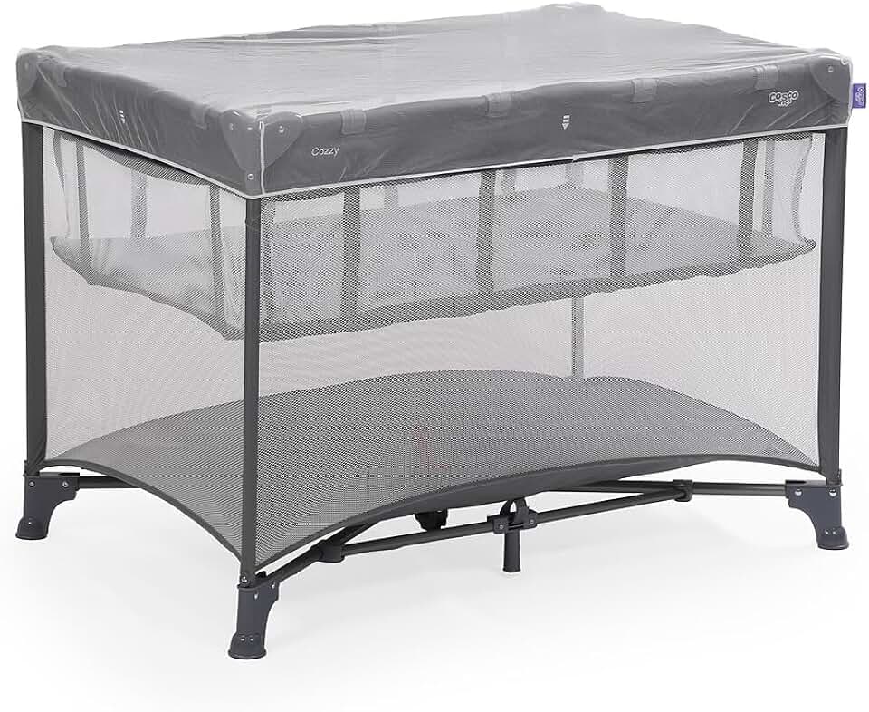 Berço Cosco Kids, Cozzy, Cinza Lápis