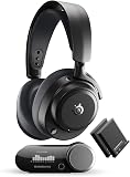 SteelSeries Arctis Nova Pro Omni – Hi‑Res-Wireless Gaming-Headset, 96 kHz/24 Bit, ANC, ClearCast Pro-Mic, KI-Geräuschunterdrückung, Mobile App, Mix 2,4 GHz + BT, OmniPlay PC+PS+Xbox – Graphit - 1