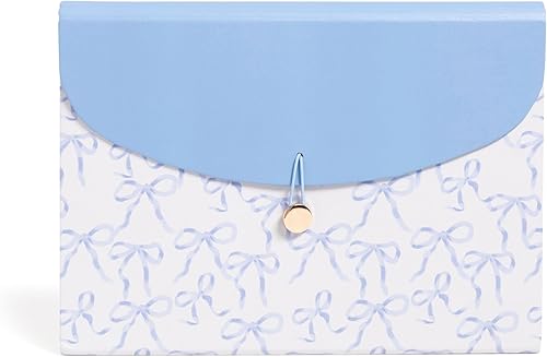 Miniatura 28 de U Brands Carpeta de archivo de polietileno expandible de 13 bolsillos, color negro, 1 unidad