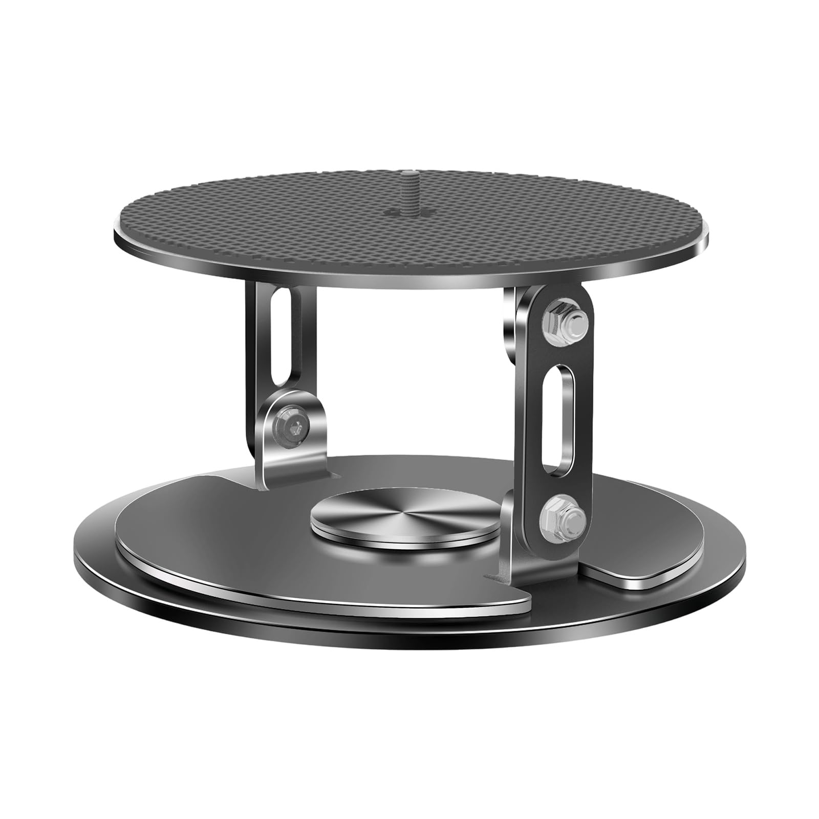 Hsioluted Projector Desk Stand Not Required Drilling Carbon Steel Construction Desk Rack for Stable Projection Desktop Slide Holder