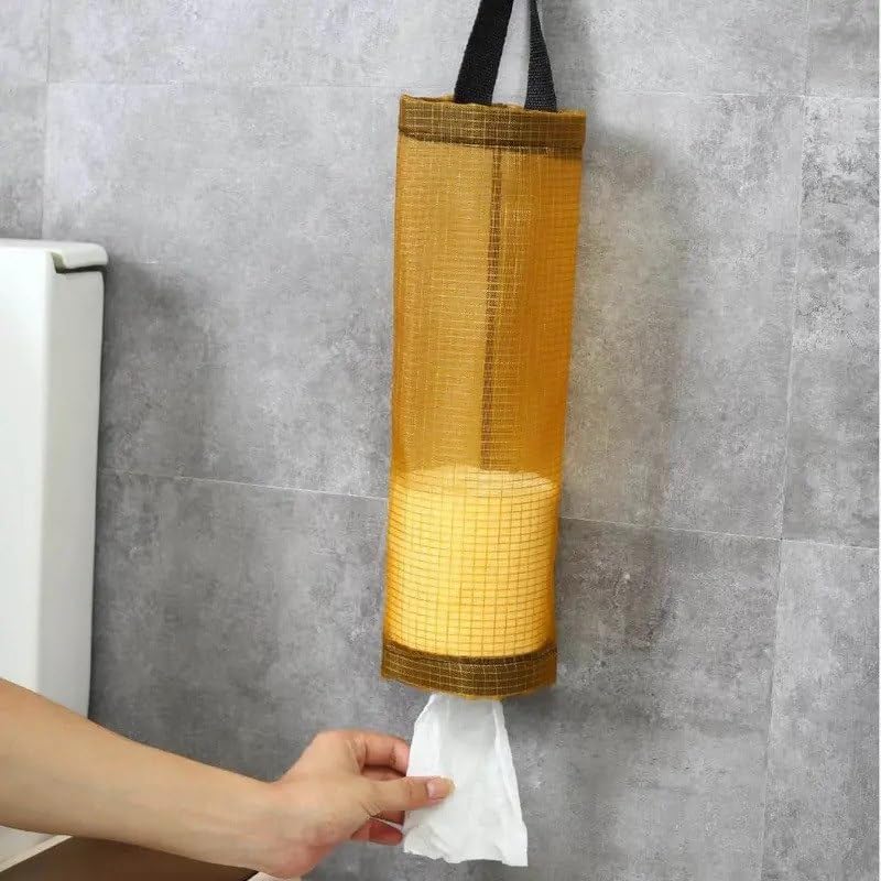 RA1 HUB Plastic Bag Holder, Hanging Folding Garbage Bags,Foldable Breathable Hanging Trash Bags Organizer for grocery bags garbage bags,for Kitchen Bathroom Plastic Bag Storage (Pack of 1) (B0DB1YV54G) Amazon Price History, Amazon Price Tracker