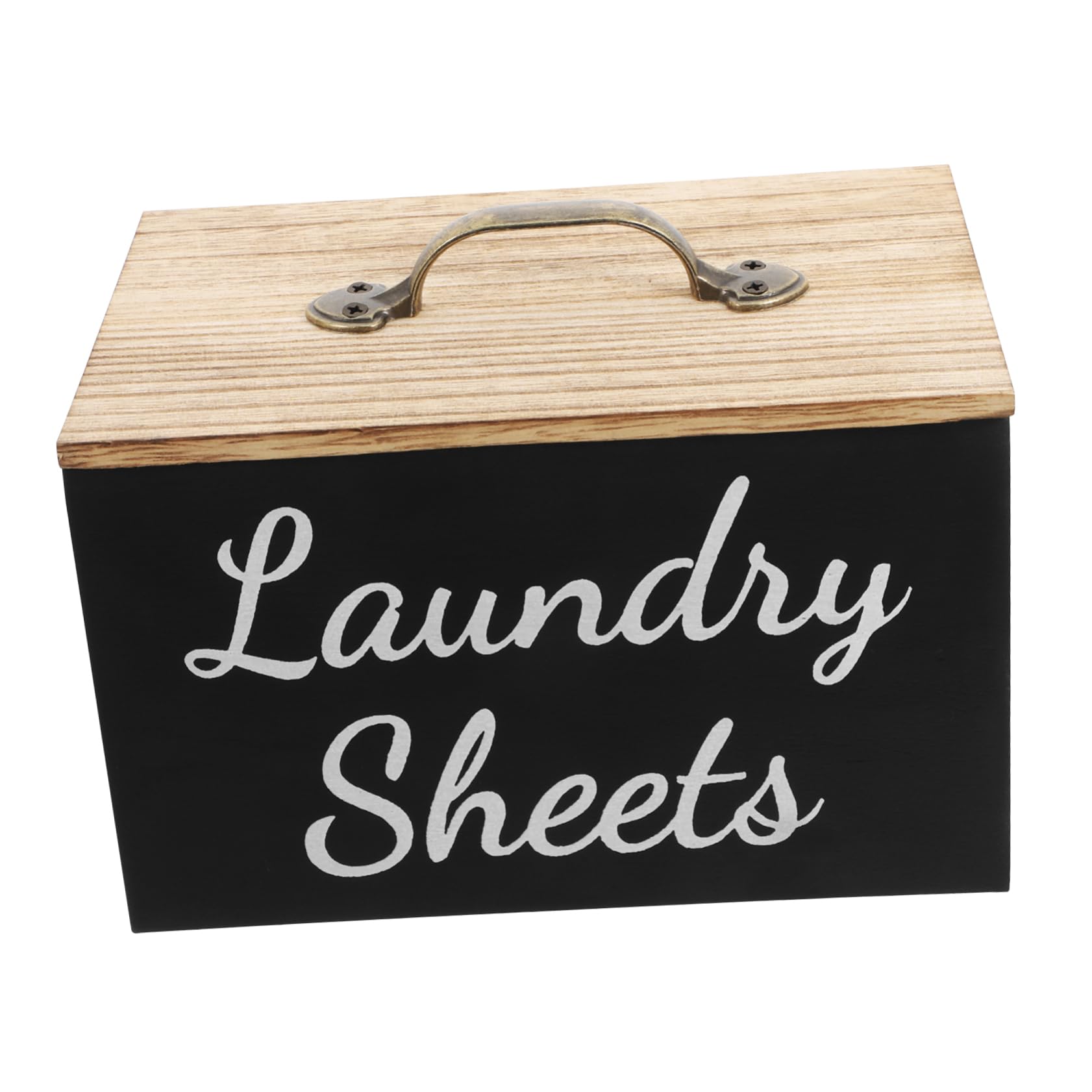 Organisateur pour sèche linge et buanderie moderne avec boîte à lingettes de soin