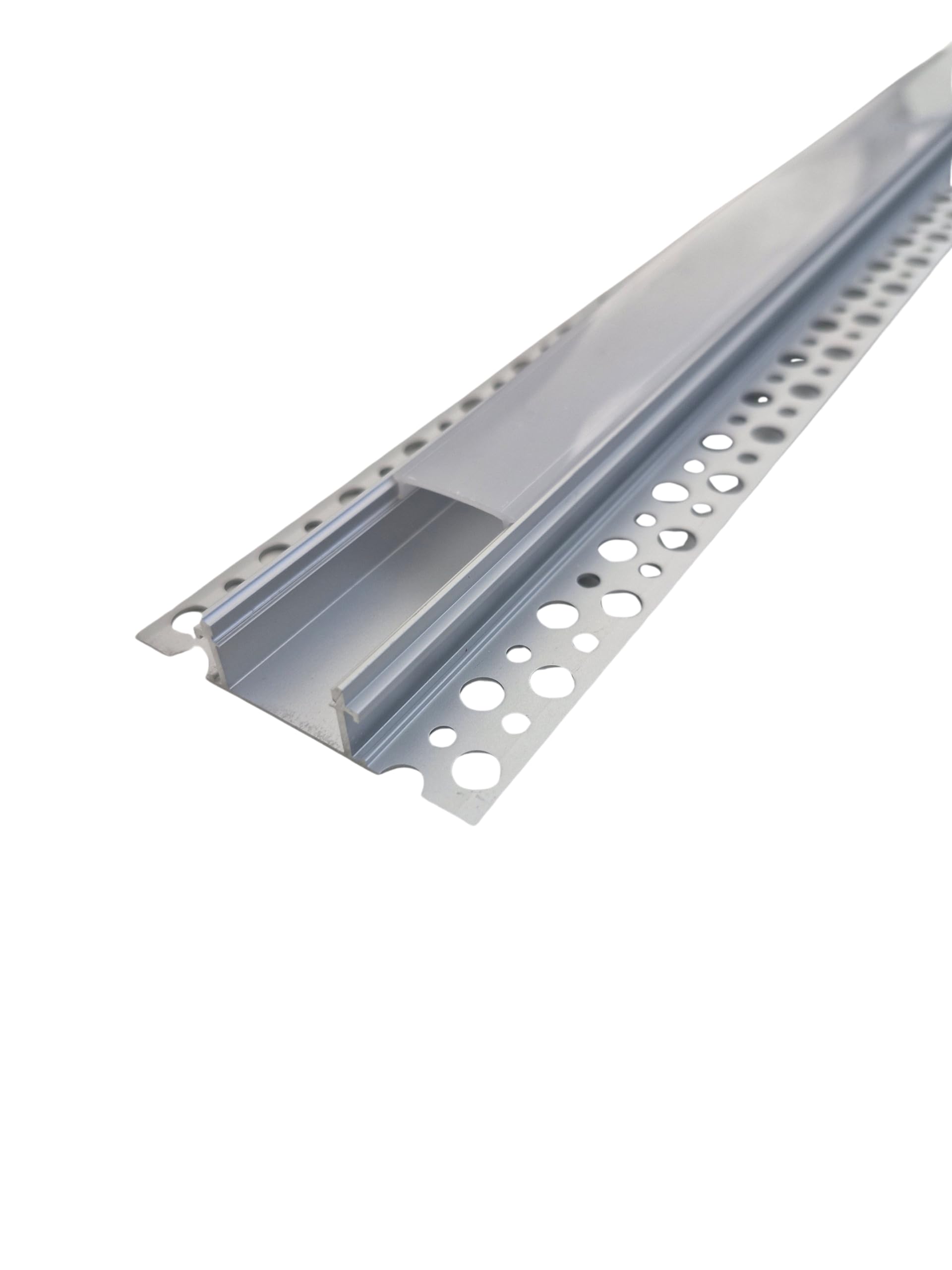 3x 200cm (6m) LED Alu Unterputz Trockenbau Profil Z6214 inkl. Abdeckung Opal matt 2000mm LED Schiene