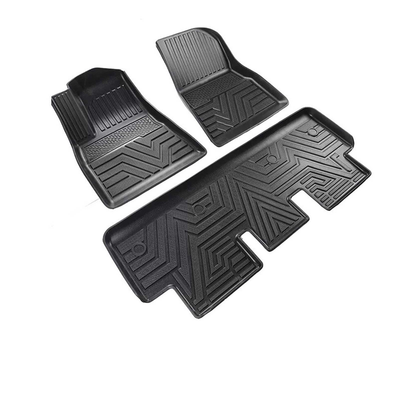 Tapis pour Tesla Modèle 3 sur mesure en caoutchouc TPE premium - 6