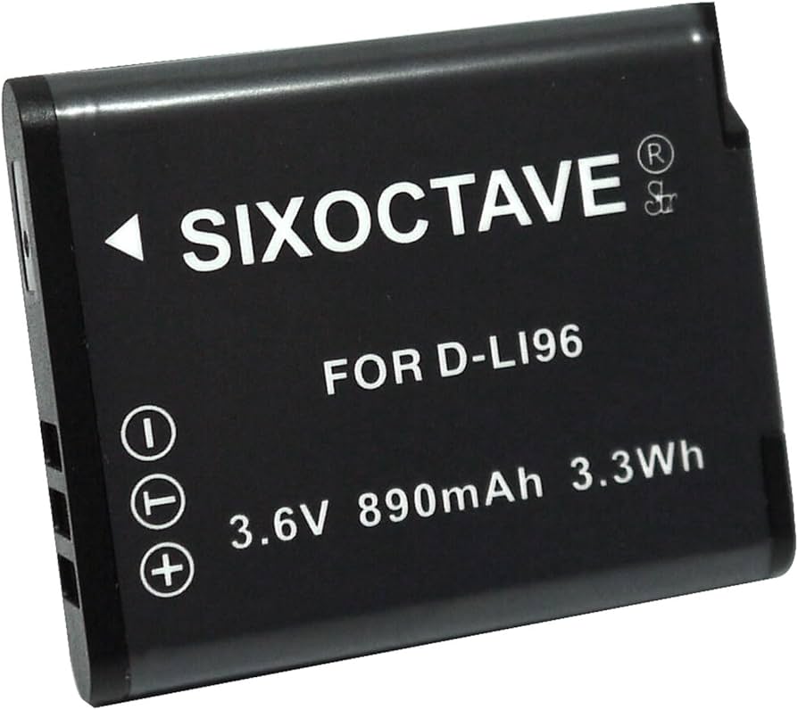 Amazon | SIXOCTAVE 2個セット D-LI96 ペンタックス 互換バッテリー