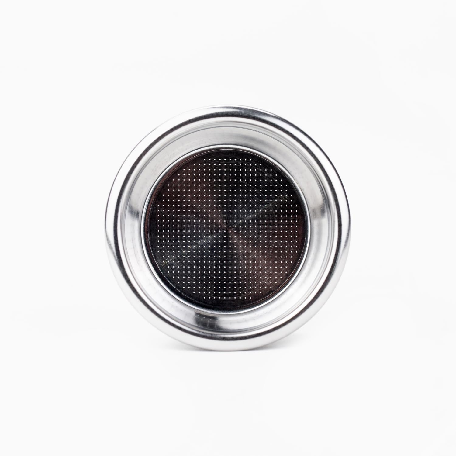 Crema Coffee Products 58mm Filter Basket | Double Shot Non-Pressurized Stainless Steel Basket | Compatible with Breville 58mm Portafilters | Precise Tapered Profile for Consistent Espresso Shots