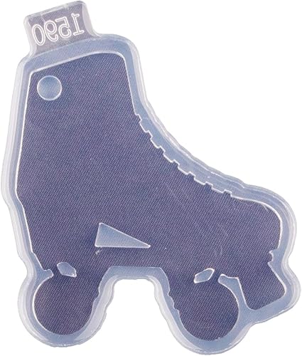 Miniatura 3 de Angel Wings Lindos zapatos de skate forma de molde de silicona llavero moldes de resina resina epoxi moldes de silicona moldes de llavero colgante