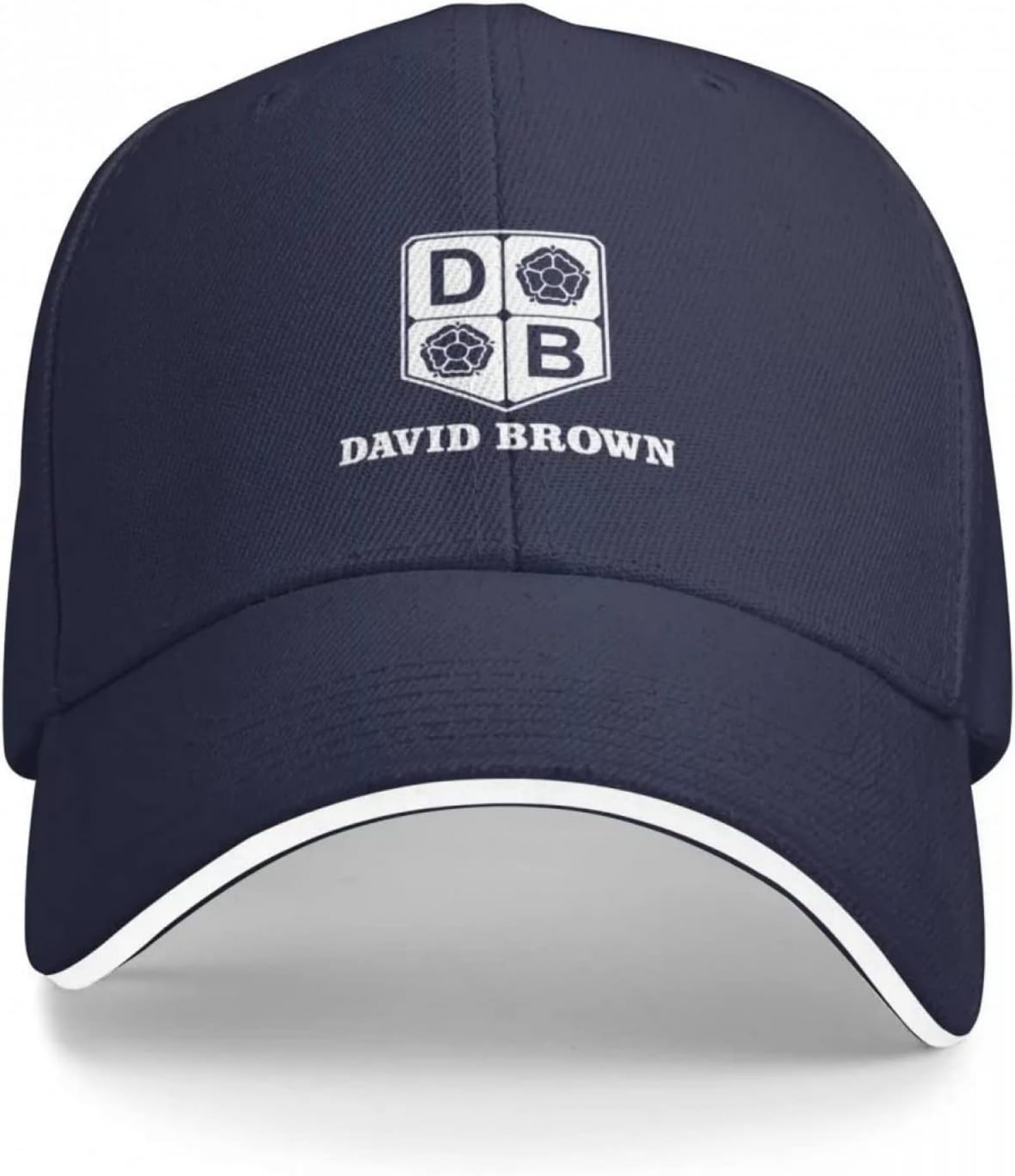 Caphatmc Unisex Color Baseball Cap Hiphop Sun Hat Tractor David Brown Logo Baseball Cap Luxury Hat Hat Luxury Hat Men's Hat Women's