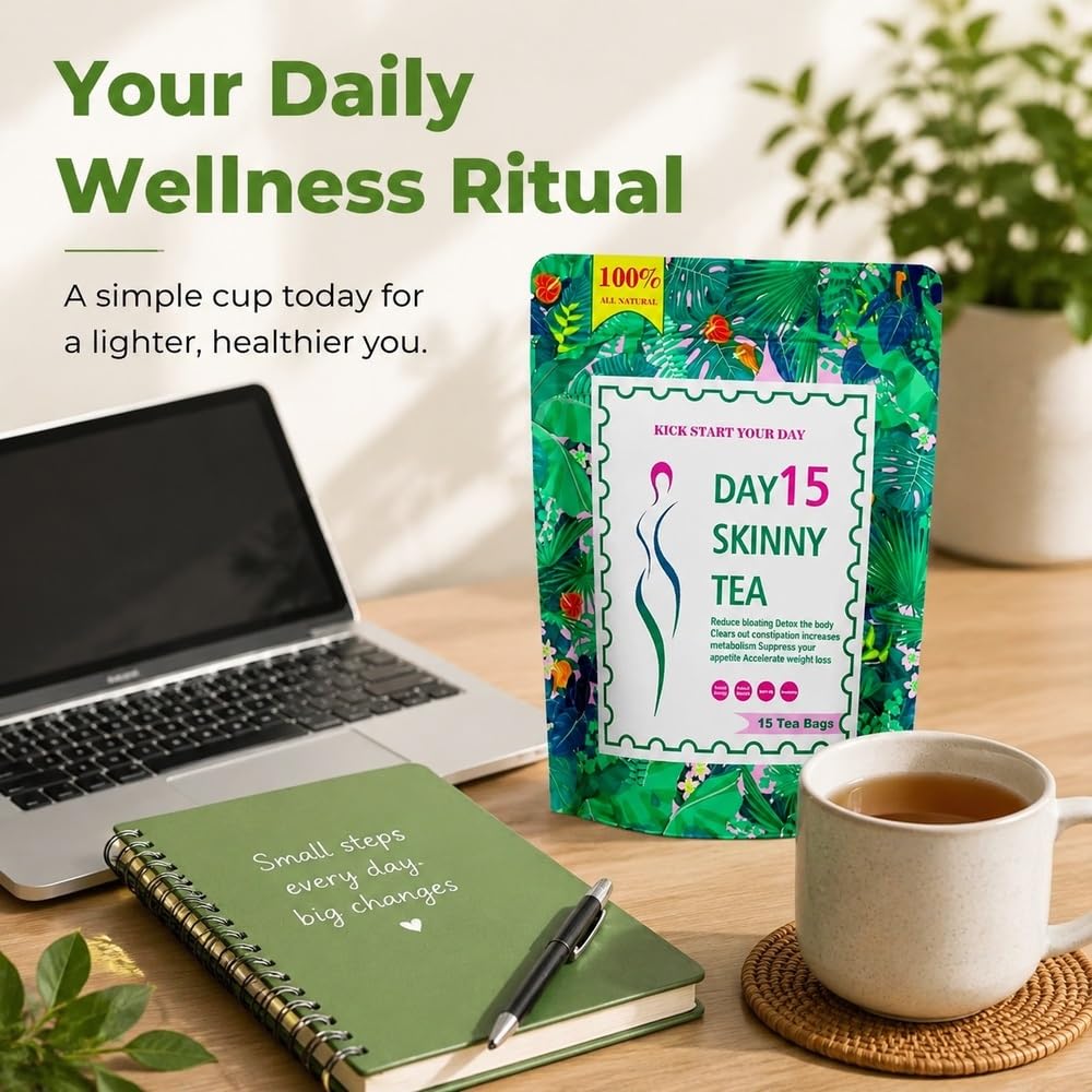 Delikatna herbata oczyszczająca do kontroli wagi Natural Detox