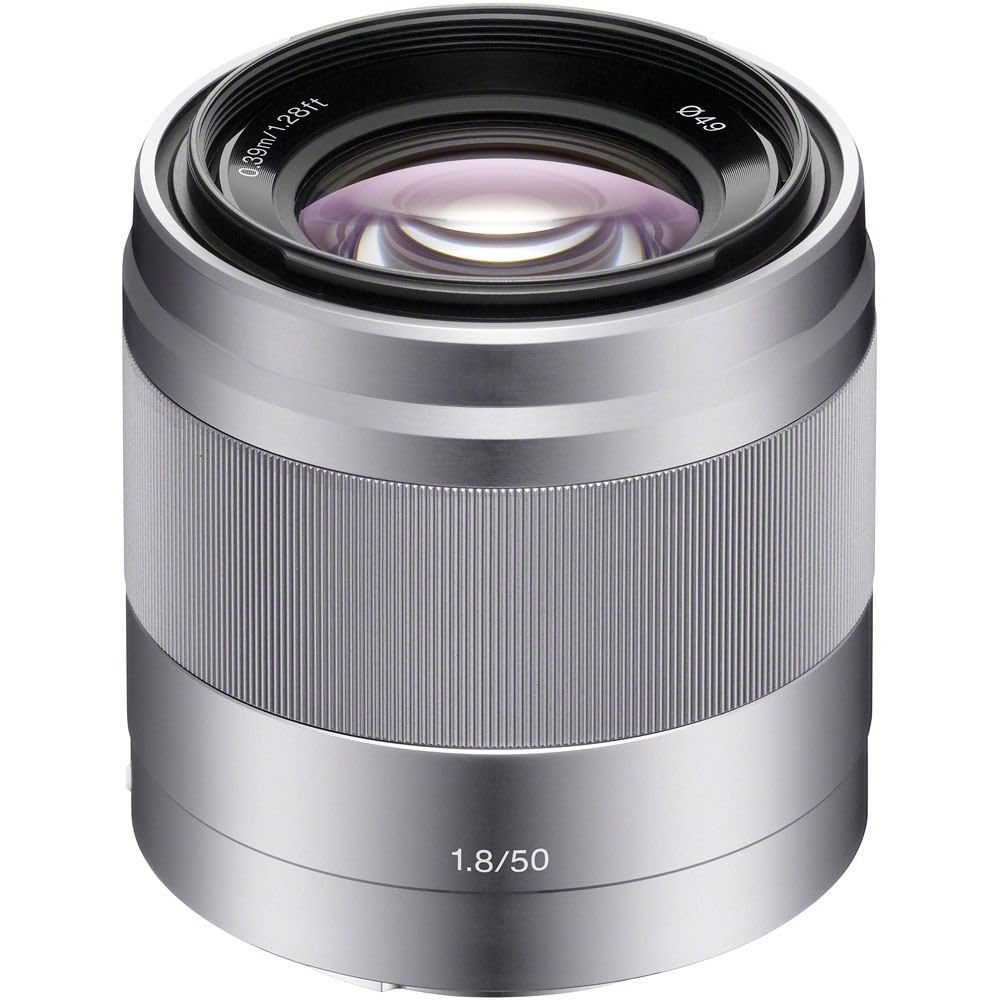 Sony 50 mm f/1.8 Mid-Range Lens for Sony E Mount Nex Cameras