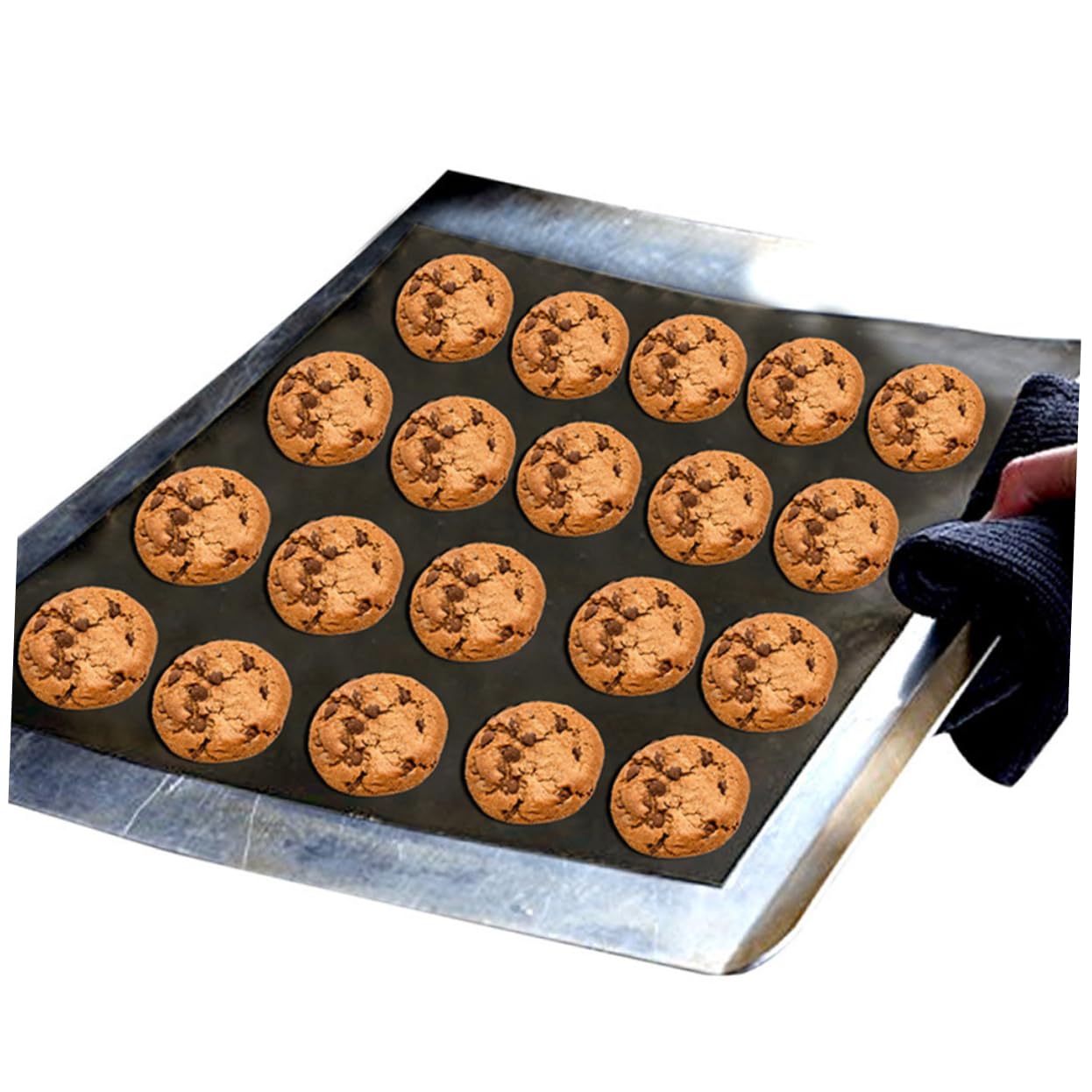 2 Sätze Ptfe Grillmatte Rutschfest Und Wiederverwendbar Für Bbq Und Hitzebeständig Zu Reinigen Grill 4 Stücke * 2