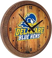 Vista 260 de The Fan-Brand NCAA Oklahoma Sooners: Faux Barrel Top Wall Clock Sports Team Bar Sign Décor - Home Man Cave, Party Decoration - Made On Demand