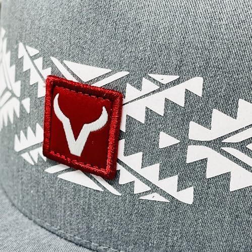 Image of Vexil American Rancher Adjustable Snapback Western Lifestyle Rodeo Southwest Inspired Meshback Hat