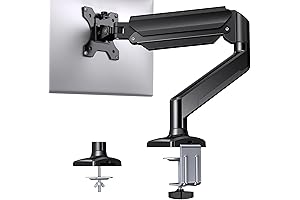HUANUO Single Monitor Mount for 13″–32″ Inch Screens up to 22 lbs...