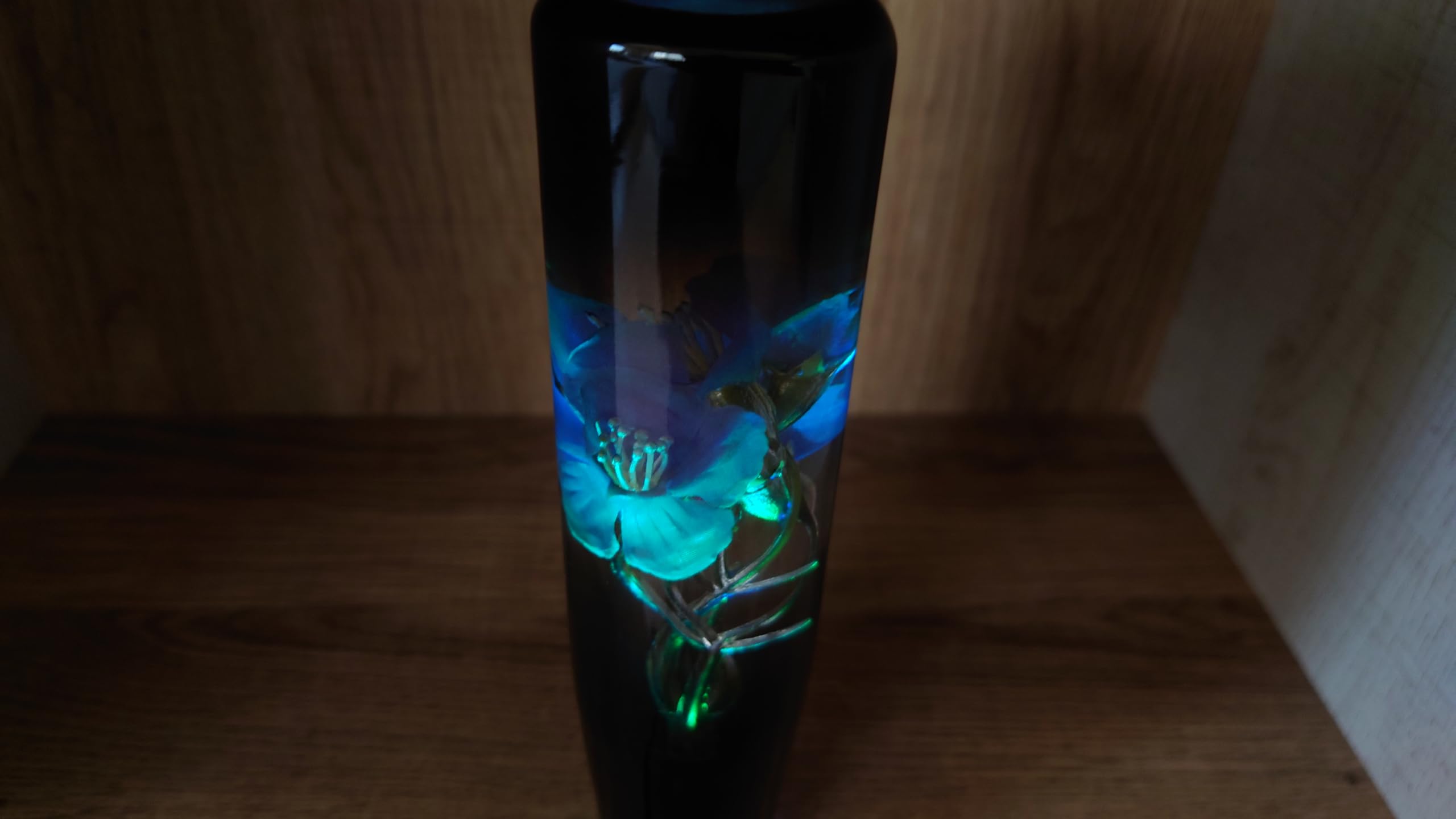 Amazon.co.jp: 水中花シフトノブLEDぼかしグラデーション 20cm 紫 