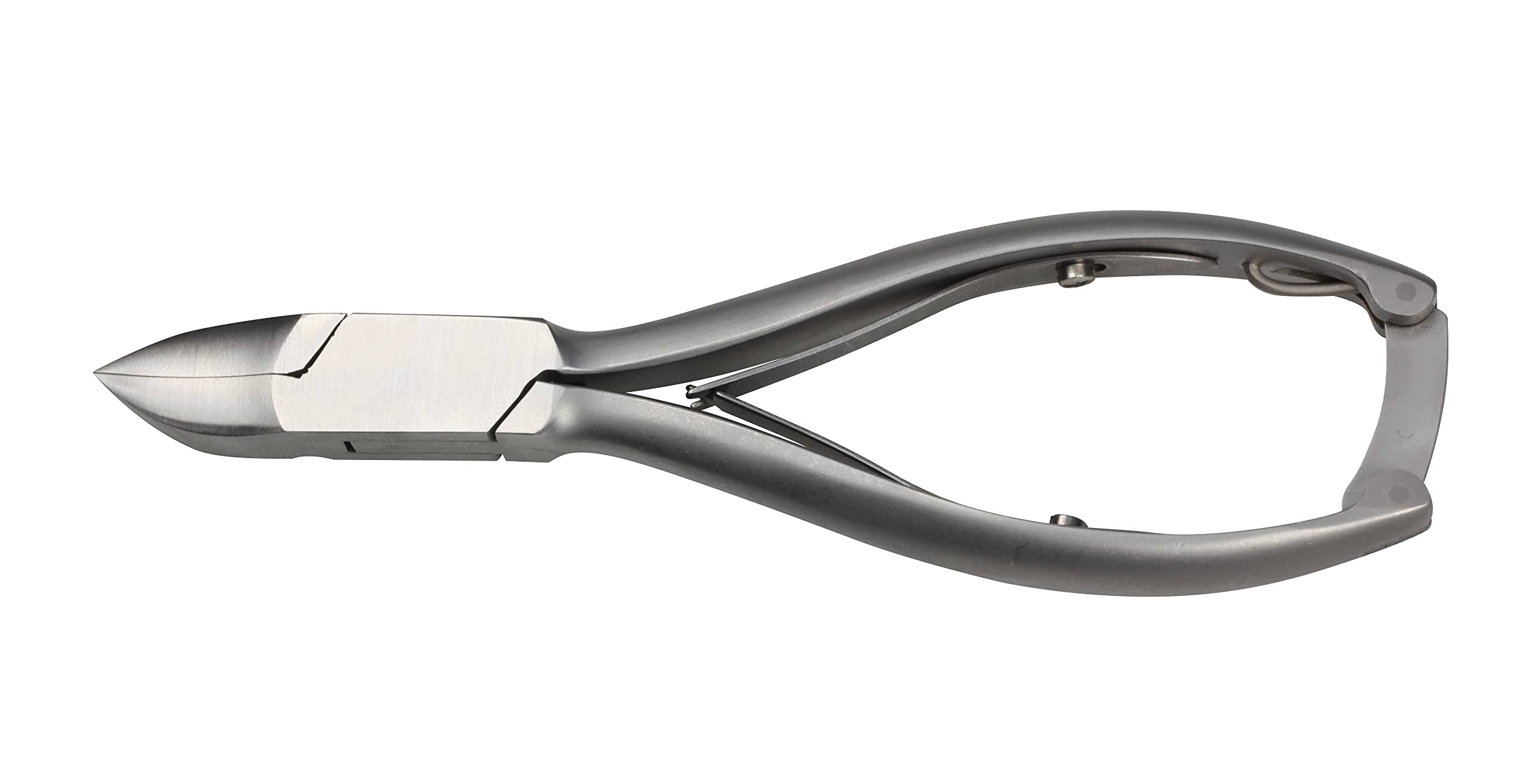 by Hans Kniebes - 13 cm gerade Eckenzange mit Doppelfeder - durchgestreckt - rostfreier Edelstahl