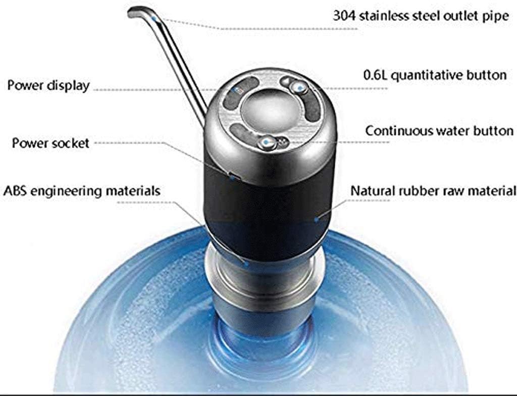 Portable Electric Drinking Water Pump Dispenser for Bottle