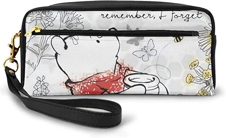 Amazon Co Jp プーさん プーさんの想い出 プチ2ライト ペンケース ペンポーチ Pu 革 多機能バッグ 高校生 男子 女子 おしゃれ かわいい 人気 大容量 筆箱 筆入れ 化粧ポーチ 収納 小物入れ 中学生 小学生 シンプル オフィス用 文房具 オフィス用品