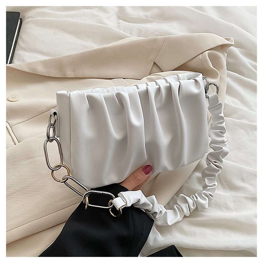 Mini sac à main besace vintage plissé finitions haute qualité