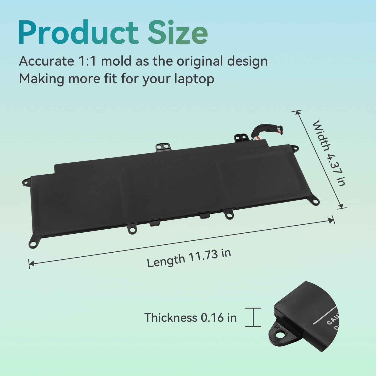 PA5278U-1BRS Batteria per Toshiba Tecra X40-D X40-E X40-F Portege X30-D | X30-E X30-F Dynabook X40-G X30-D-11U X30-D-161 X30-D-162 X30-E-11U X30-E-12W X30-E-12N X30-E-133 X40-E-10H 48Wh