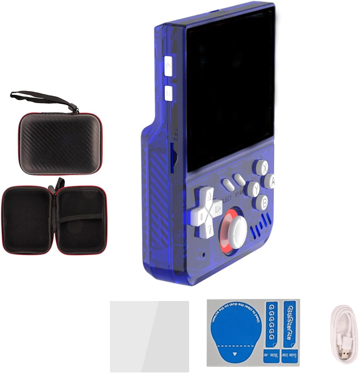 人間工学に基づいたレトロなポケットサイズのゲームコンソールプレーヤーポータブルデザイン64GBストレージ容量オープンソースカスタマイズ可能なシステム旅行用レトロゲームコンソール