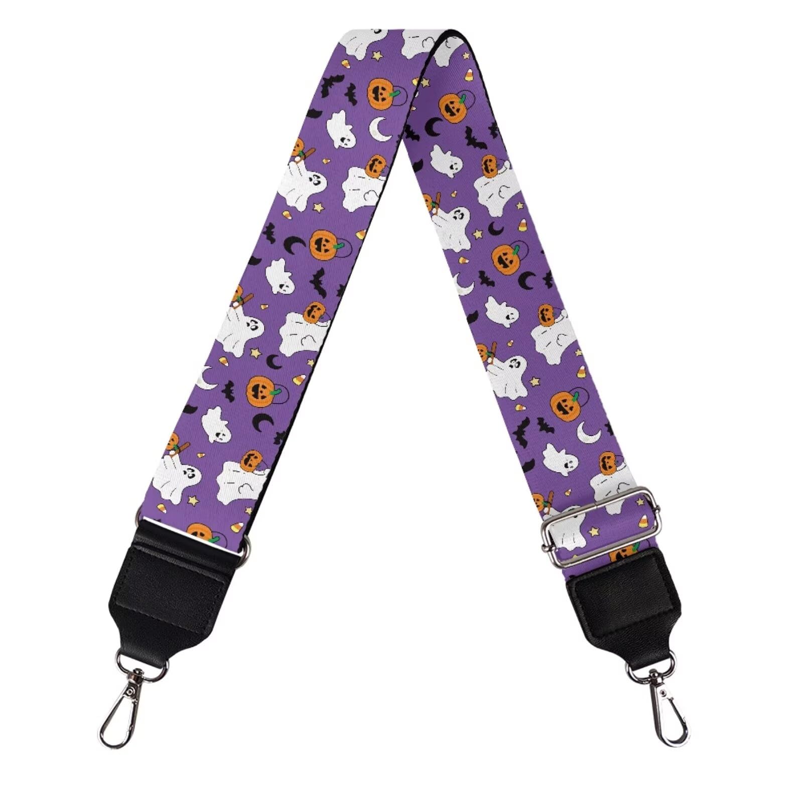 Xoenoiee Print Purse Strap Replacement Crossbody for Women Men Adjustable Wide Strap for Purses Shoulder Canvas Bag