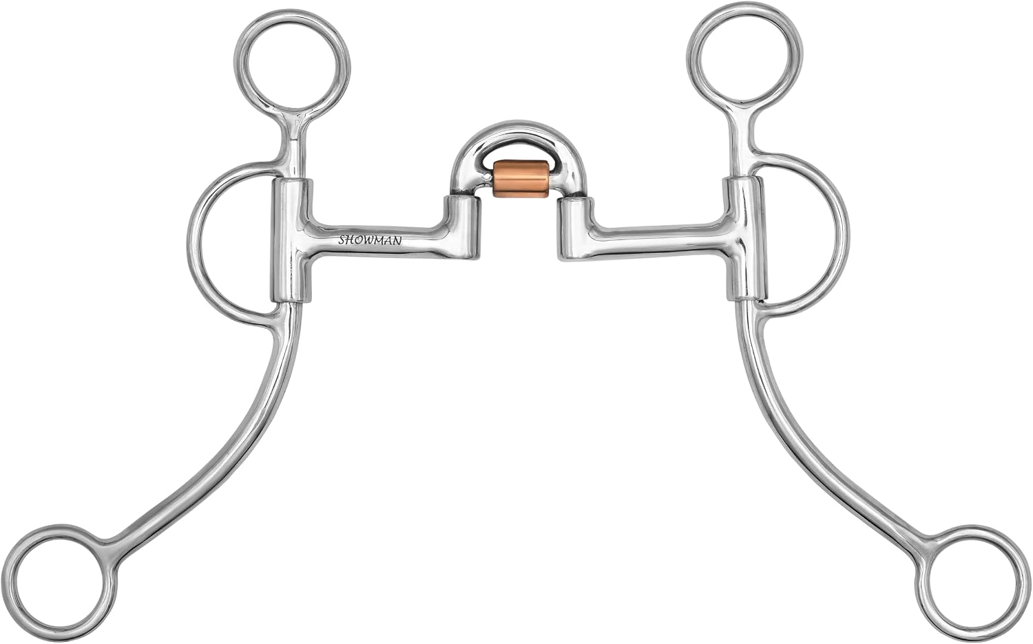 Showman Argentine Correction Copper Roller Port Bit