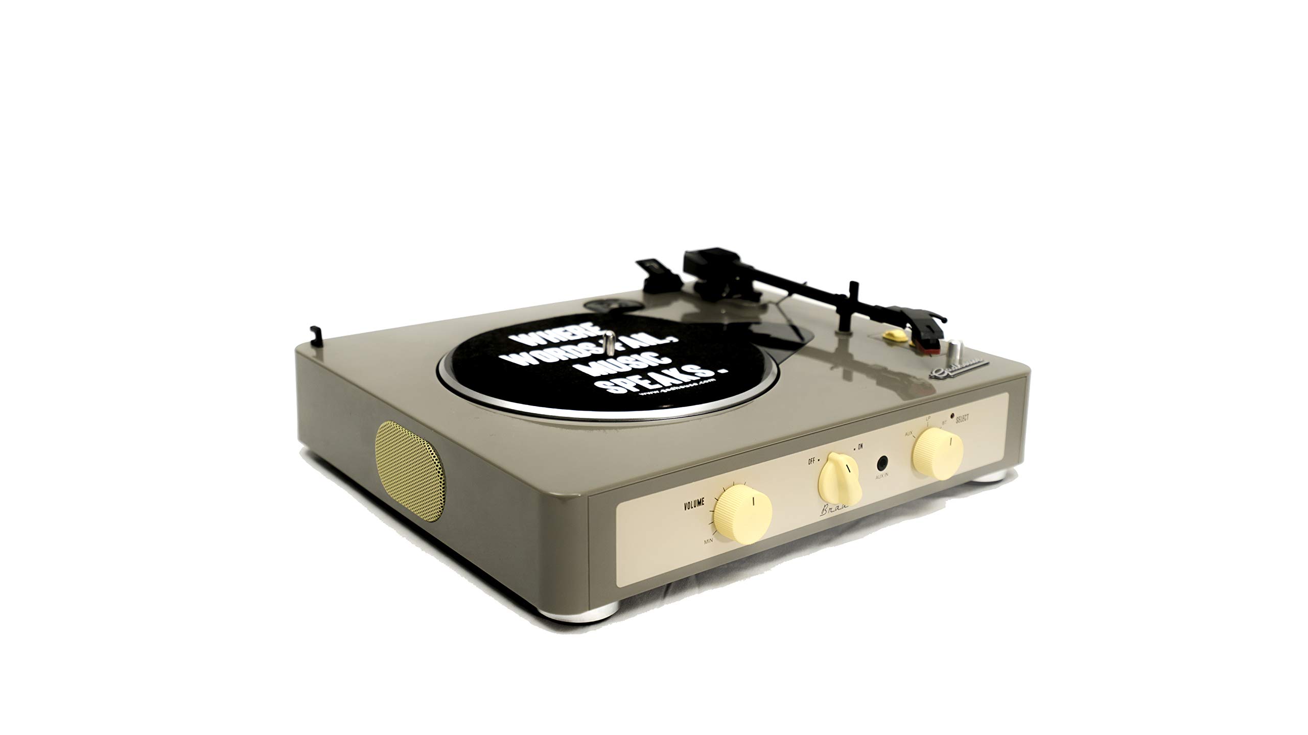 Audio & Hi-Fi Gadhouse: BRAD Retro Record Player (Grigio) (Built