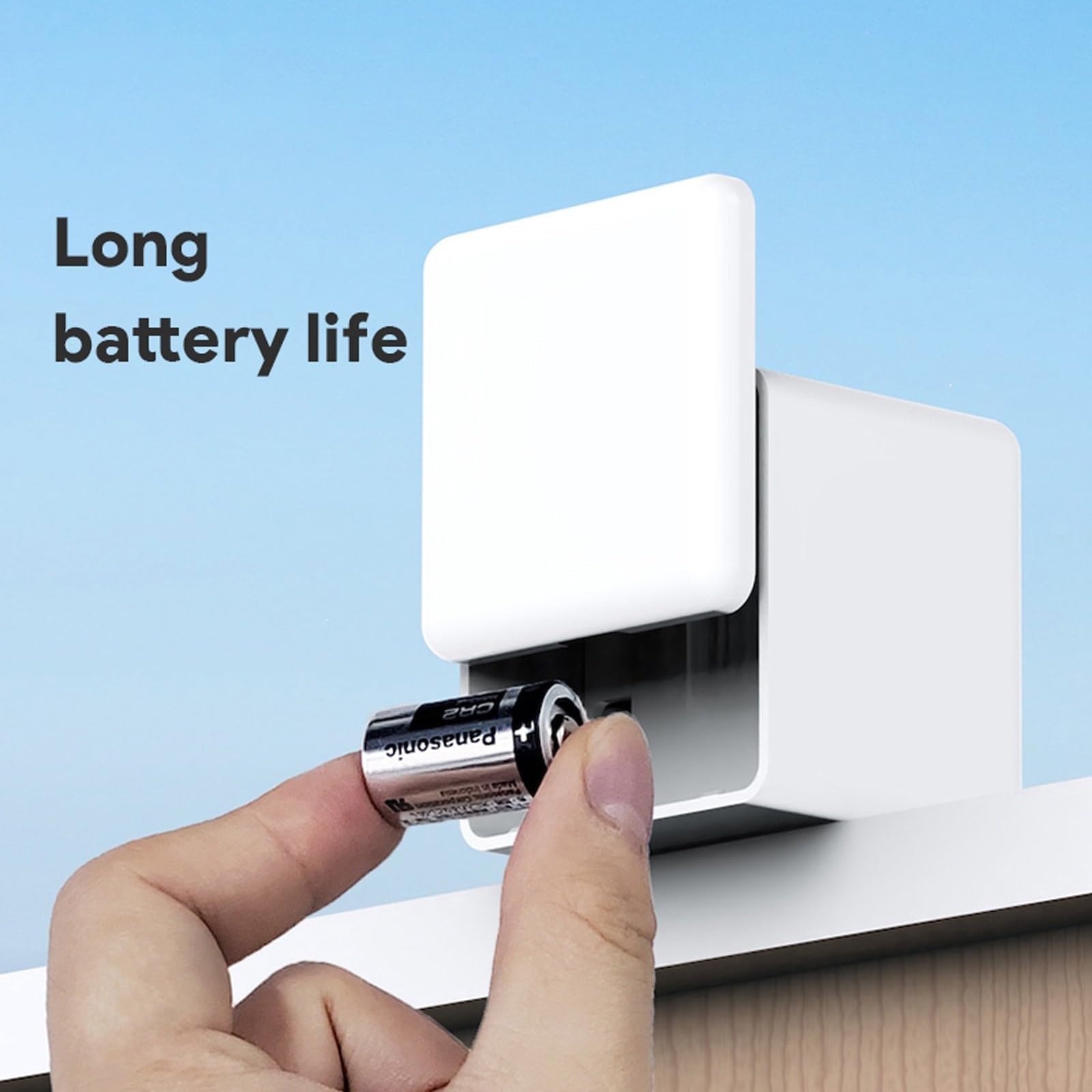 Fingerbots Plus Smarts - Pulsador de botón de robot con control táctil para control remoto con aplicación Smarts Life, comandos de voz, temporizador (blanco)