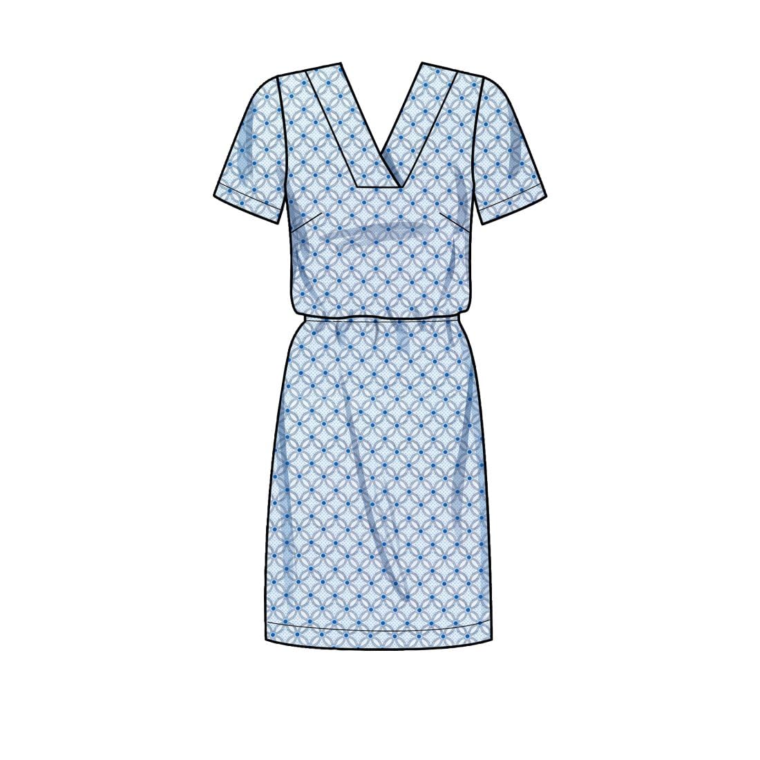 Simplicity SS9262H5 Misses Dress H5 (6-8-10-12-14)