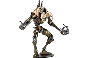 McFarlane Toys Warhammer 40,000 Necron Flayed One 7" Action Figure - Skeletonized...