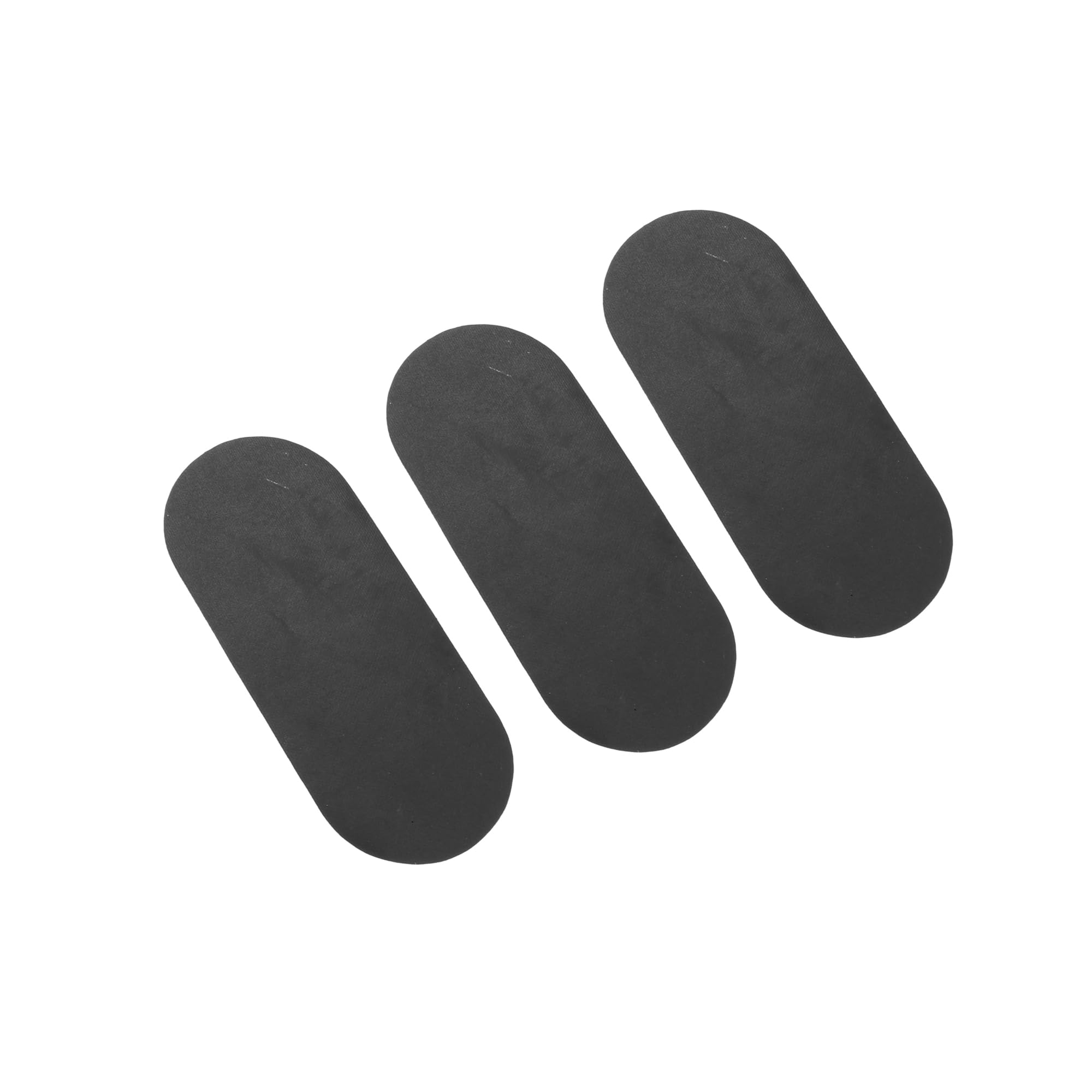 Motoforti 3pcs PVC Kayak Repair Patches for Inflatable Boats Canoe Black Long-lasting