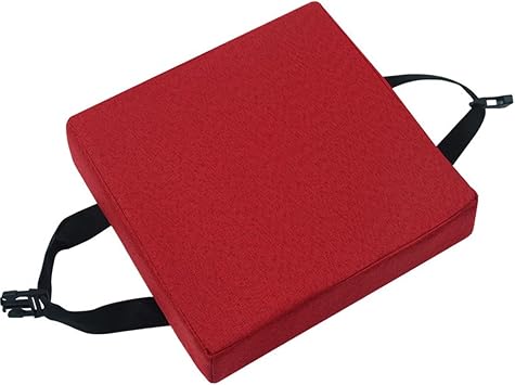 Square Stool Cushion with Non-Slip Bar Necta 25/28/30/35/40cm Washable Cover Bar Stool Pad Textured Sheet 15,25x25x5cm