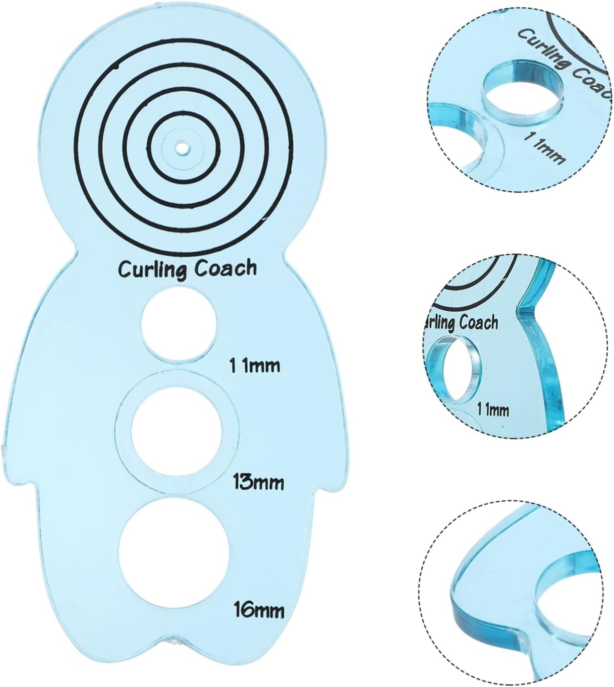 Lurrose 10pcs Curling Paper Quilling Tools Lightweight Ergonomic Paper Curling Device for Cardmaking and Craft Projects for Beginners and Experienced
