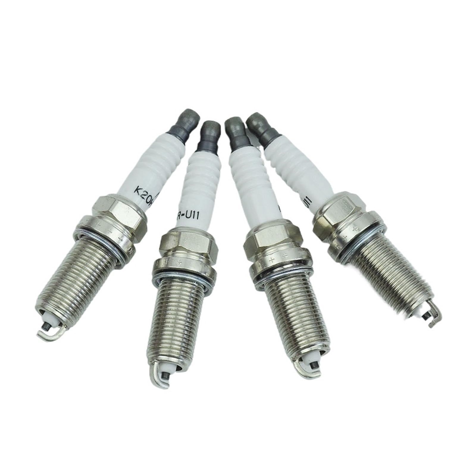 4 bujías K20HR-U11 compatibles con Citroen C4 I 1.6 2.0 2004-2010 C5 III 2.0 2008- C8 2.2 2002- Jumpy 2.0i 2007-2016 Bujía reemplazo