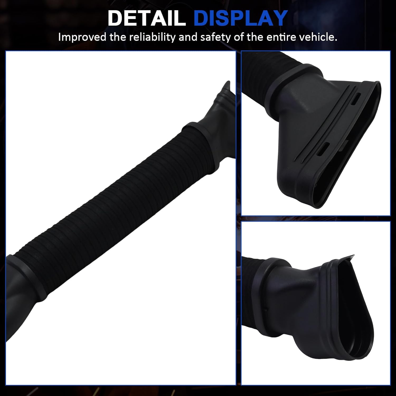 6420948797 6420948897 Intake pipe L+R Compatible with Mercedes Benz GLE 350d GLS350d4MATIC GL350 ML350 Peat# 6420948797 6420948897 6420946797 6420946897