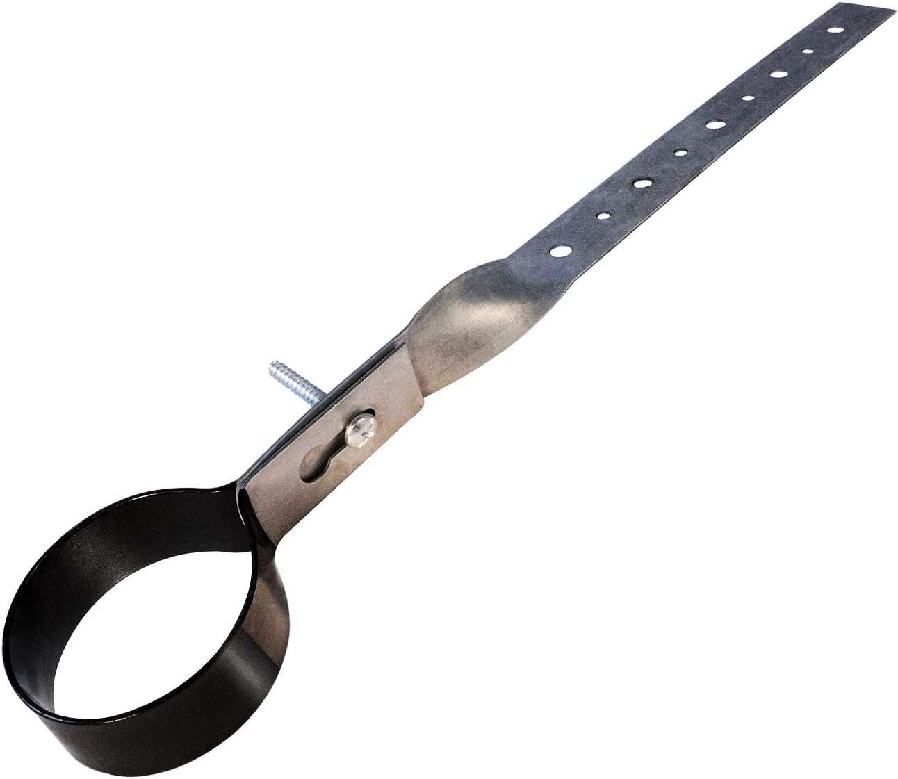 IEX-Q112 DWV Pipe Hanger Galvanized Steel, 1-1/2 in, Black, Single Pack