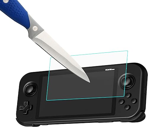 Miniatura 4 de Mr.Shield Protector de pantalla compatible con Retroid Pocket 3 [RP3] / Retroid Pocket 3+ [RP3+] [Vidrio templado] [3 unidades] [Vidrio japonés con