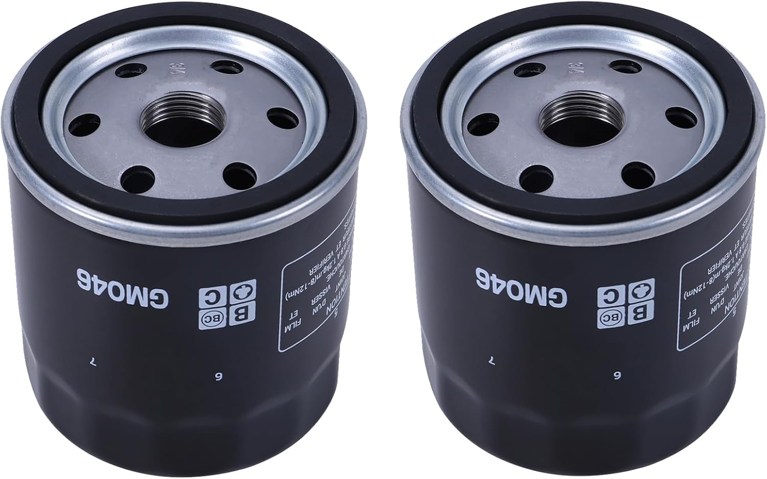 Woniu 2 Pack Oil Filters Replace Exmark 1-513211 Toro 1-633750 Transmission Hydro Oil Filter