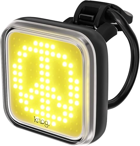 Knog Blinder - Luz delantera cuadrada para adultos, unisex, color negro, talla única