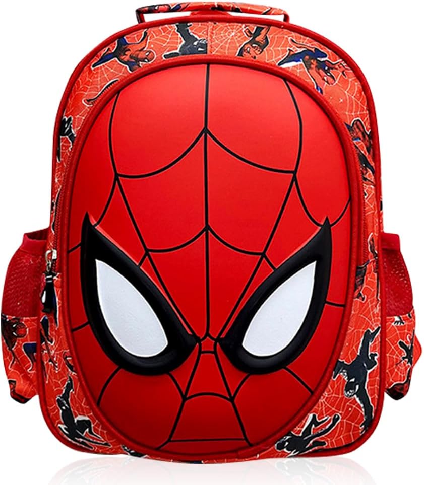 CBOSNF Spider Backpack for Boys Spider Backpack 3D School Bag for Kids Boys Girls CBOSNF Spider Backpack for Boys Spider Backpack 3D School Bag for Kids Boys Girls