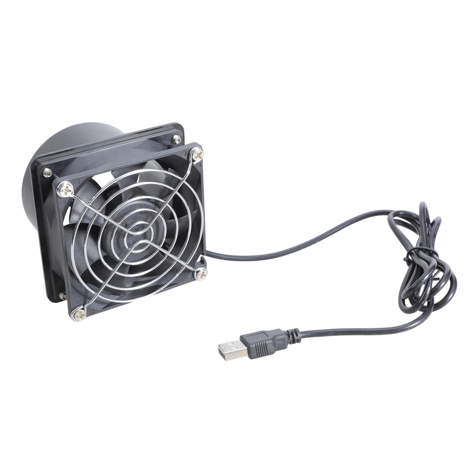 Apglsxy Portable 8Cm Usb Duct Fan Ventilation Fan For Air In 3D Print Enclosures And Small Space Air Blower