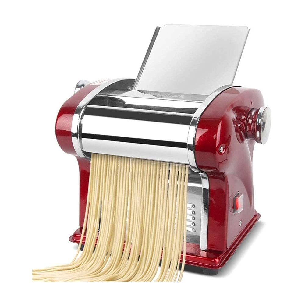 Pasta Machine, Noodle Machine Pasta Machine Production of Commercial Spaghetti Pasta Dough Dumpling Stainless Steel Knife Noodle Making Machine 220V Electric Pasta Machine Manual Pasta Machines