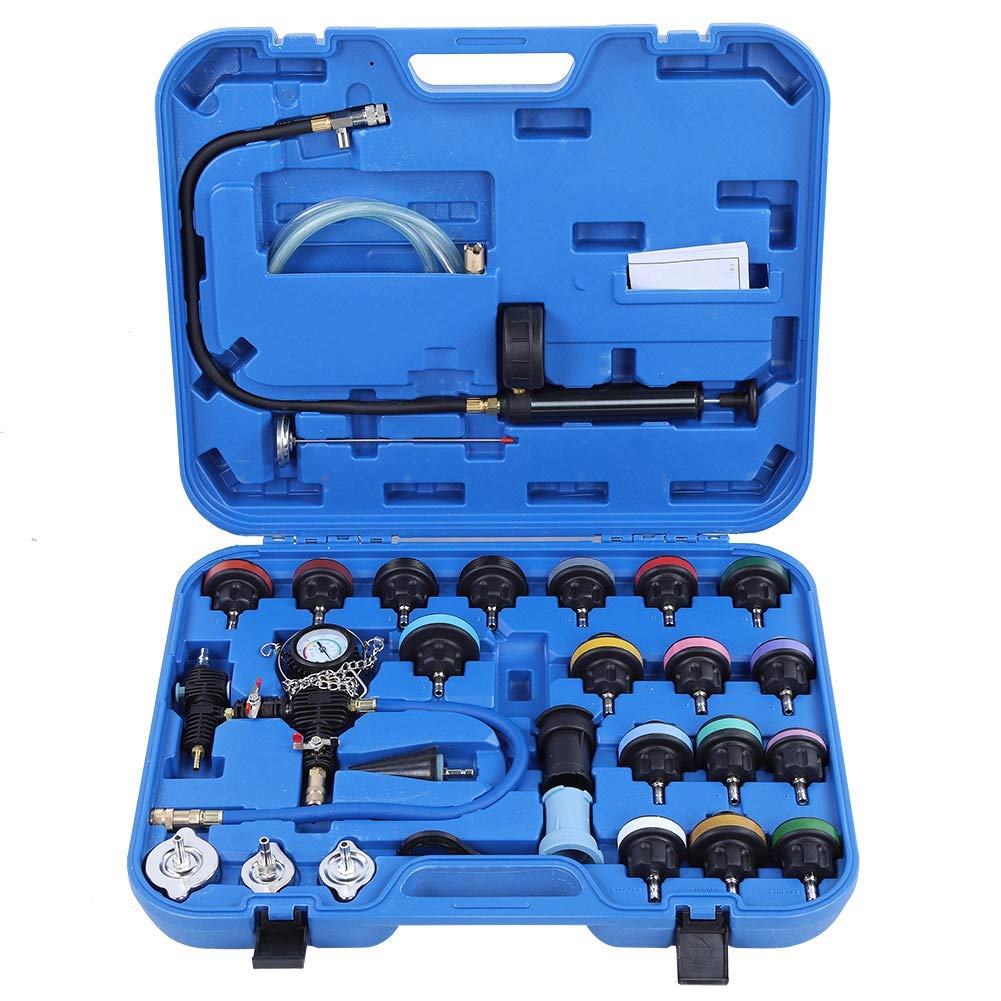 Ausla Rilevatore, Kit Tester per di Raffreddamento Premium con 28 Strumenti Essenziali per Veicoli, Rilevamento, Costruzione, Facile da Usare, Ideale per Professionisti e Appassionati