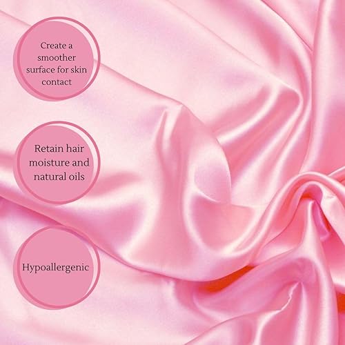Miniatura 3 de Peca Daily - Juego de 3 fundas de almohada de seda real, funda de almohada de seda de morera, coletero y máscara de ojos para cabello y piel fundas