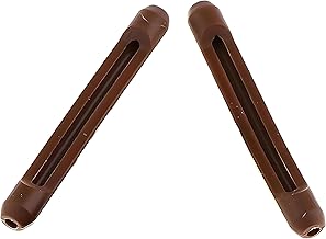 Oblivion Silicone Anti Slip Ear Hook Pads for Eyeglasses Glasses Grip Brown